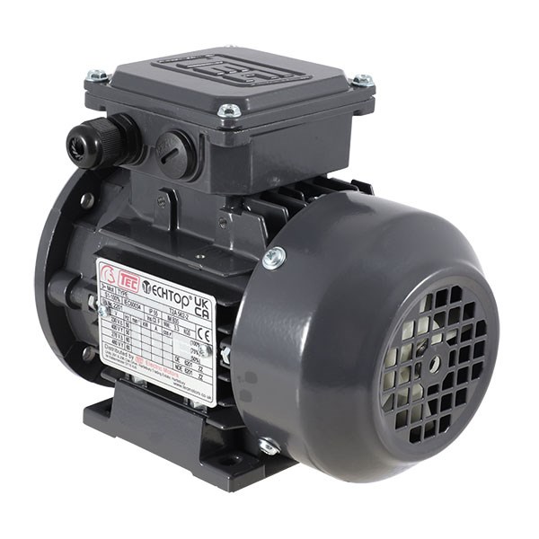 Photo of TEC IE2 0.12kW Aluminium Three Phase Motor 230V/400V 2 Pole 56 Frame B35