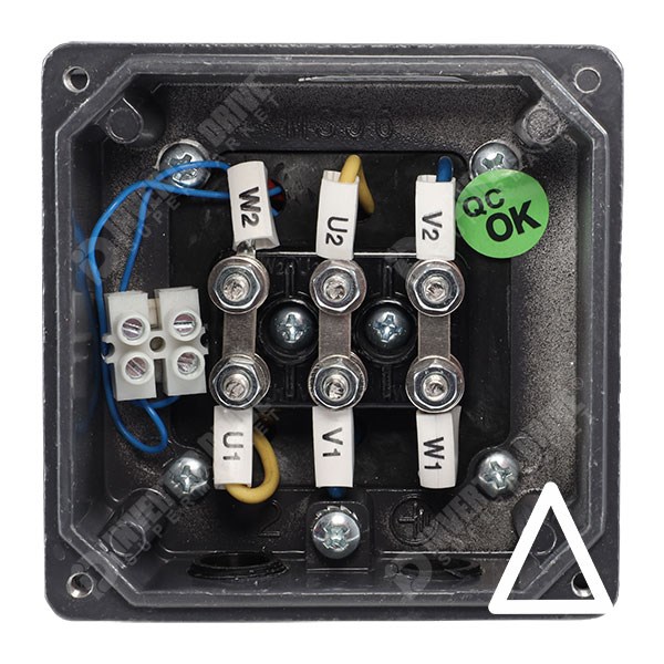 Photo of TEC IE2 0.12kW Aluminium Three Phase Motor 230V/400V 2 Pole 56 Frame B34