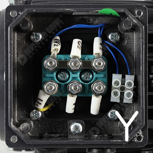 Photo of TEC IE1 0.12kW Aluminium Three Phase Motor 230V/400V 4 Pole 56 Frame B3