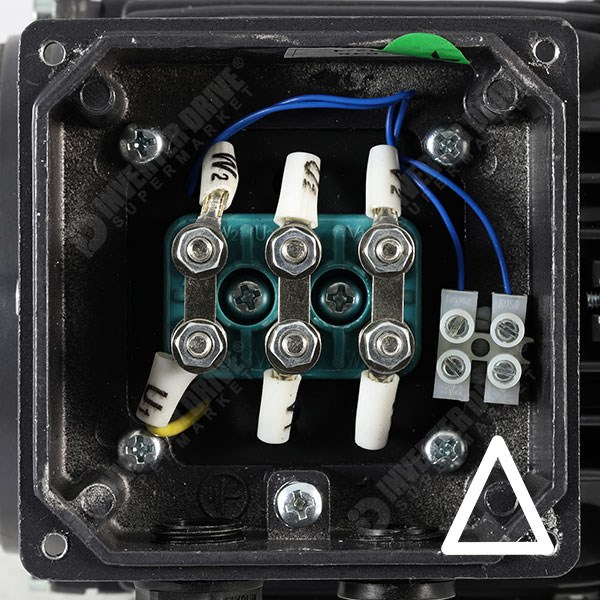 Photo of TEC IE1 0.12kW Aluminium Three Phase Motor 230V/400V 4 Pole 56 Frame B3