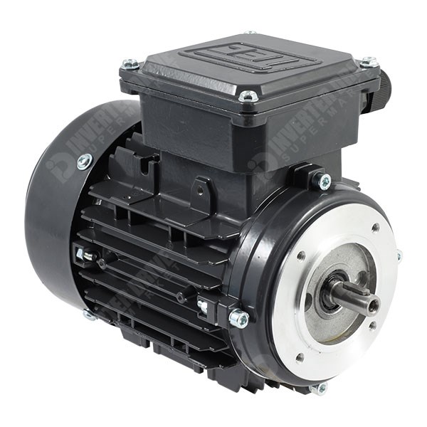 Photo of TEC IE2 0.12kW Three Phase Aluminium  Motor 230V/400V 4 Pole 63 Frame B14