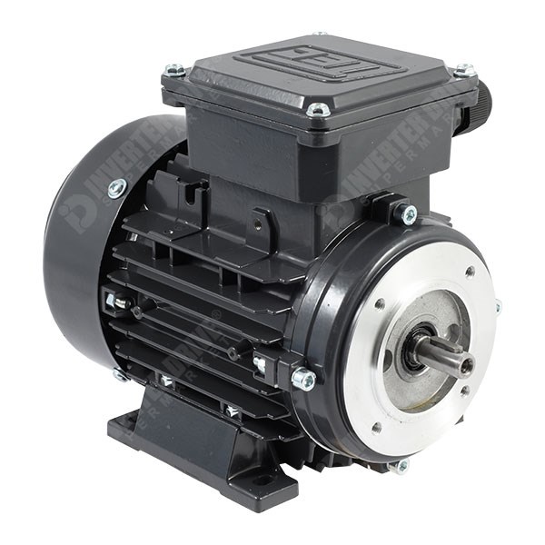 Photo of TEC IE2 0.18kW Three Phase Aluminium  Motor 230V/400V 2 Pole 63 Frame B34