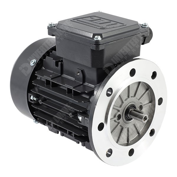 Photo of TEC IE2 0.12kW Three Phase Aluminium  Motor 230V/400V 4 Pole 63 Frame B5
