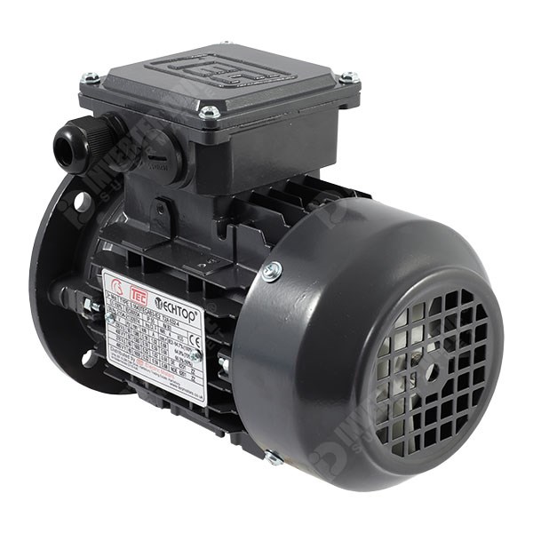 Photo of TEC IE2 0.12kW Three Phase Aluminium  Motor 230V/400V 4 Pole 63 Frame B5