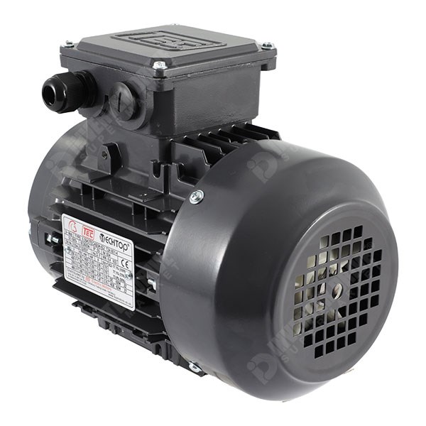 Photo of TEC IE2 0.55kW Three Phase Aluminium  Motor 230V/400V 6 Pole 80 Frame B14