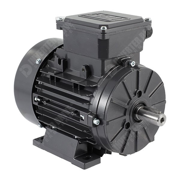 Photo of TEC IE2 1.1kW Cast Iron Three Phase Motor 230V/400V 2 Pole 80 Frame B3