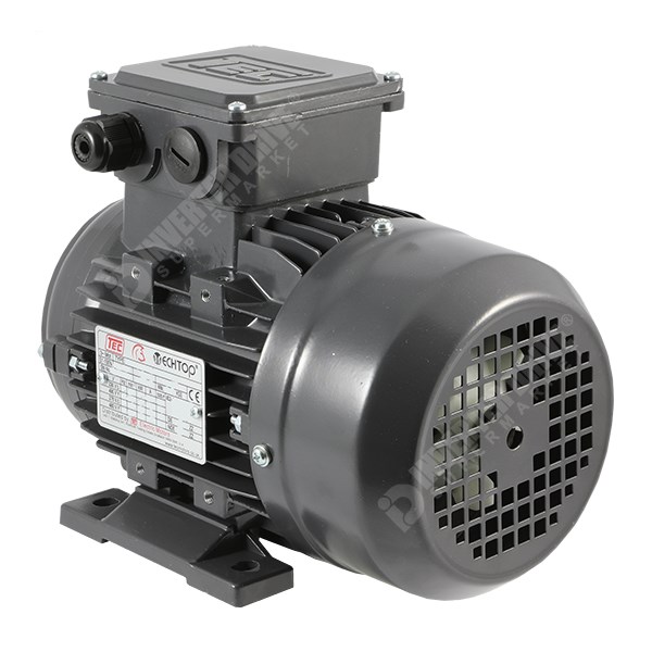 Photo of TEC Electric IE1 1.5kW (2HP) 2P AC  230V or 400V, B34,  80L