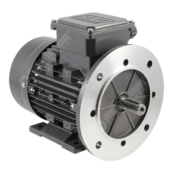 Photo of TEC IE1 0.55kW Aluminium Three Phase Motor 230V/400V 6 Pole 80 Frame B35