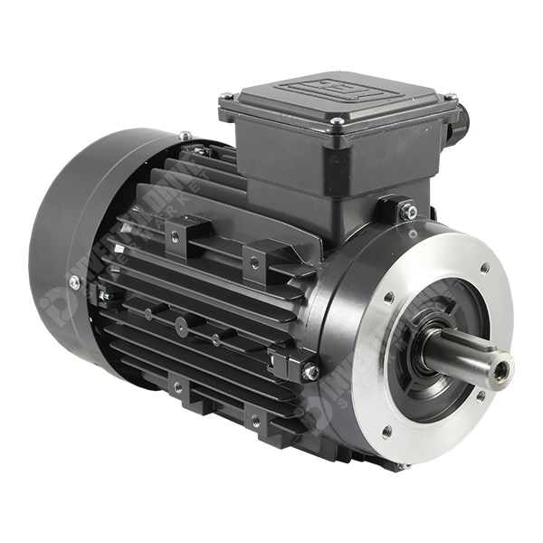 Photo of TEC IE2 1.5kW Aluminium Three Phase Motor 230V/400V 4 Pole 90L Frame B14 