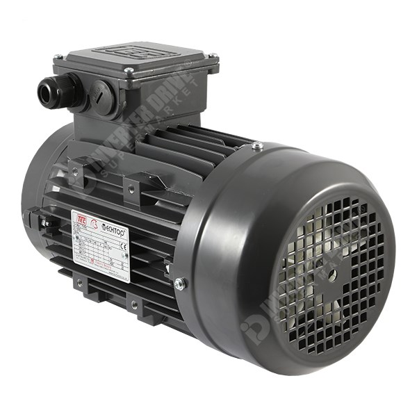 Photo of TEC IE2 1.5kW Aluminium Three Phase Motor 230V/400V 4 Pole 90L Frame B14 