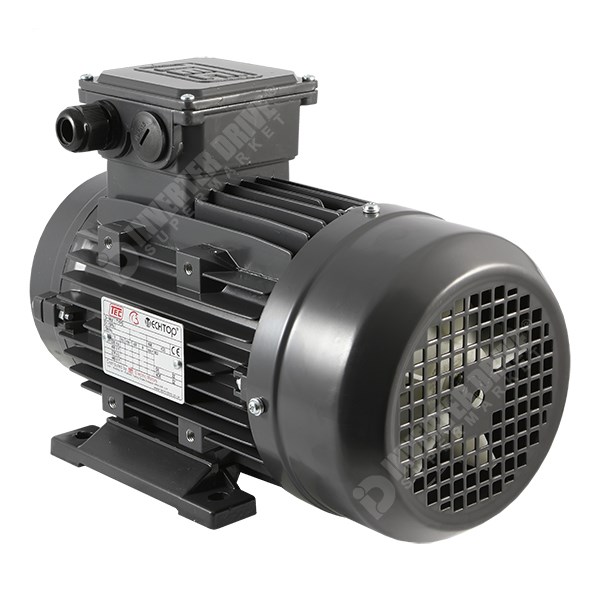 Photo of TEC IE2 1.5kW Aluminium Three Phase Motor 230V/400V  4 Pole 90L Frame B34