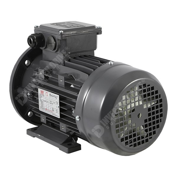 Photo of TEC IE2 2.2kW Aluminium Three Phase Motor 230V/400V 2 Pole 90L Frame B35
