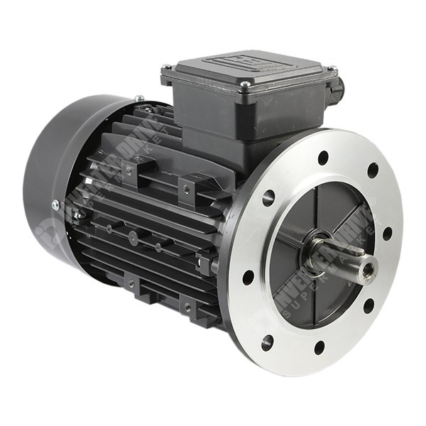 Photo of TEC IE2 1.1kW Aluminium Three Phase Motor 230V/400V 6 Pole 90L Frame B5