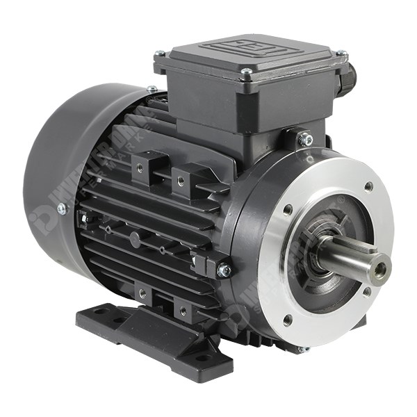 Photo of TEC IE2 1.1kW Aluminium Three Phase Motor 230V/400V 4 Pole 90S Frame B34