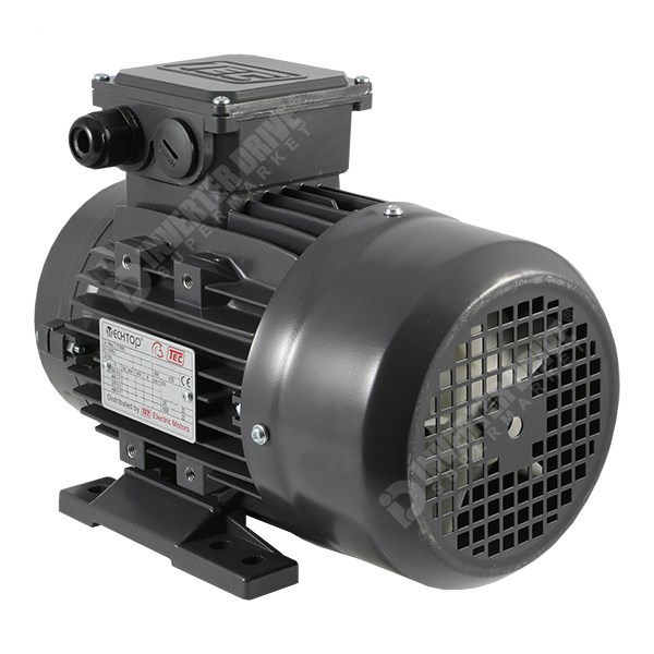 Photo of TEC IE2 1.1kW Aluminium Three Phase Motor 230V/400V 4 Pole 90S Frame B34