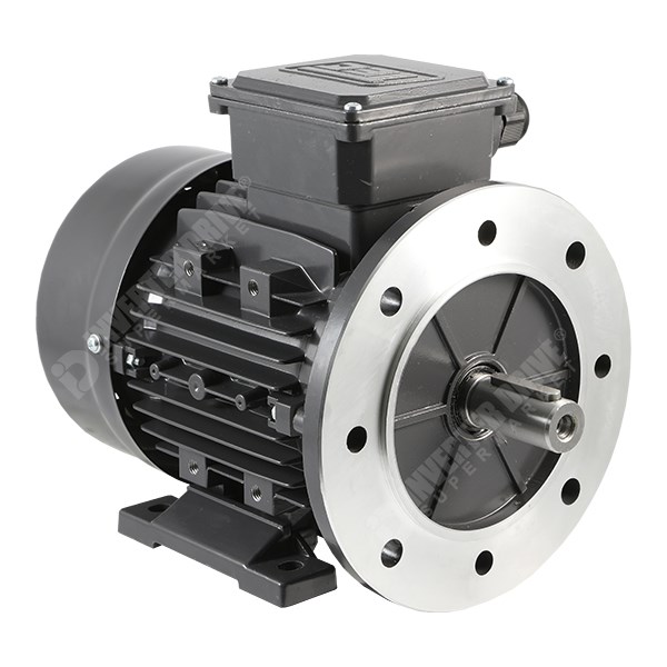 Photo of TEC IE2 0.75kW Aluminium Three Phase Motor 230V/400V 6 Pole 90S Frame B35