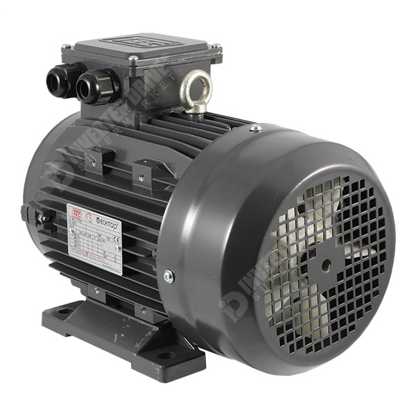 Photo of TEC IE2 2.2kW Aluminium Three Phase Motor 230V/400V 4 Pole 100L Frame B34