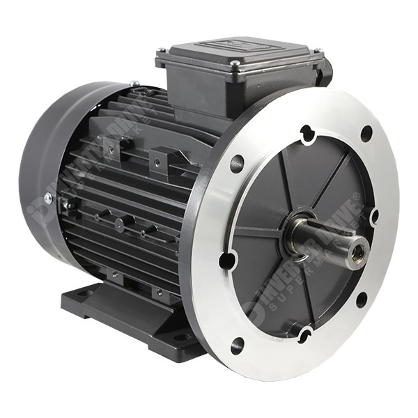 Photo of TEC IE2 3kW Aluminium Three Phase Motor 230V/400V 4 Pole 100L Frame B35