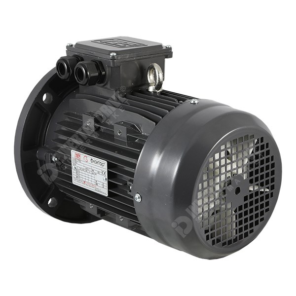 Photo of TEC IE2 2.2kW Aluminium Three Phase Motor 230V/400V 4 Pole 100L Frame B5