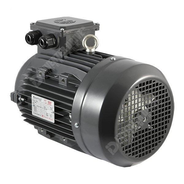 Photo of TEC IE2 4kW Aluminium Three Phase Motor 400V 2 Pole 112M Frame B14