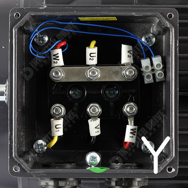 Photo of TEC IE2 4kW Cast Iron Three Phase Motor 400V 4 Pole 112M Frame B3