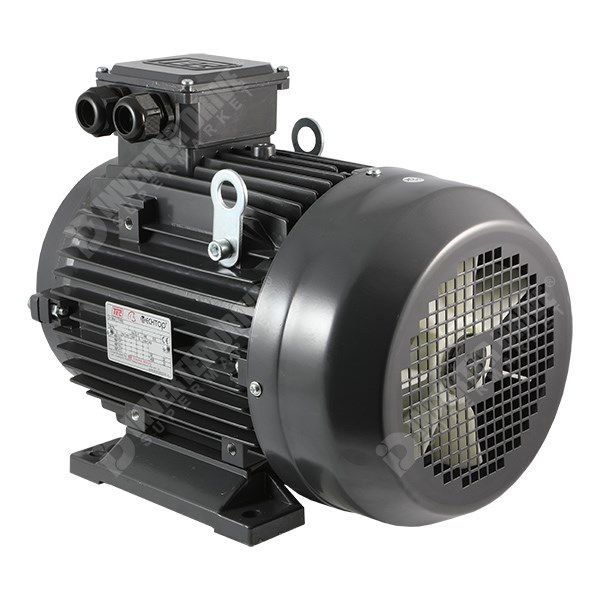 Photo of TEC IE2 7.5kW Aluminium Three Phase Motor 400V 4 Pole 132M Frame B3