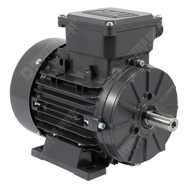 Photo of TEC IE3 0.75kW Aluminium Three Phase Motor 230V/400V 4 Pole 80 Frame B3