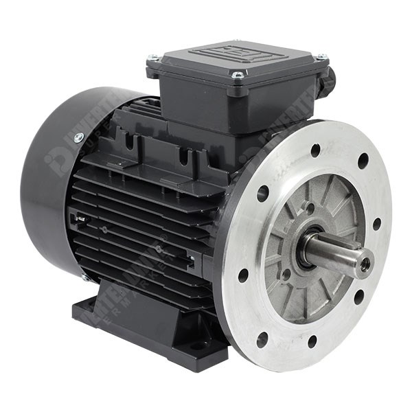 Photo of TEC IE3 2.2kW Aluminium Three Phase Motor 230V/400V 2 Pole 90L Frame B35