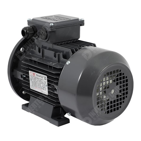 Photo of TEC IE3 2.2kW Aluminium Three Phase Motor 230V/400V 2 Pole 90L Frame B35