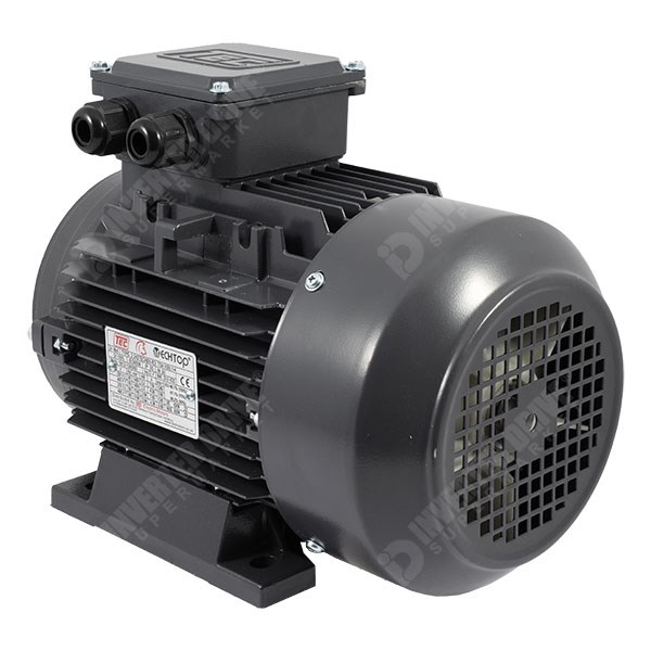 Photo of TEC IE3 2.2kW Aluminium Three Phase Motor 230V/400V 4 Pole 100L Frame B3
