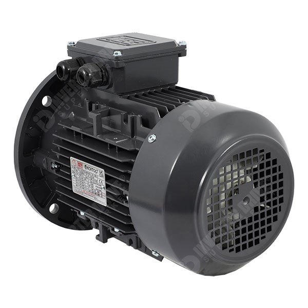 Photo of TEC IE3 2.2kW Aluminium Three Phase Motor 230V/400V 4 Pole 100L Frame B5