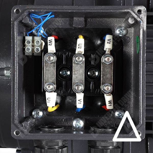 Photo of TEC IE3 3kW Aluminium Three Phase Motor 230V/400V 4 Pole 100L Frame B14