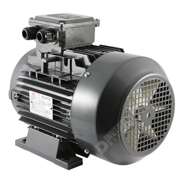Photo of TEC IE3 4kW Aluminium Three Phase Motor 400V 4 Pole 112M Frame B3