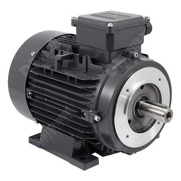 Photo of TEC IE3 4kW Aluminium Three Phase Motor 400V 4 Pole 112 Frame B34