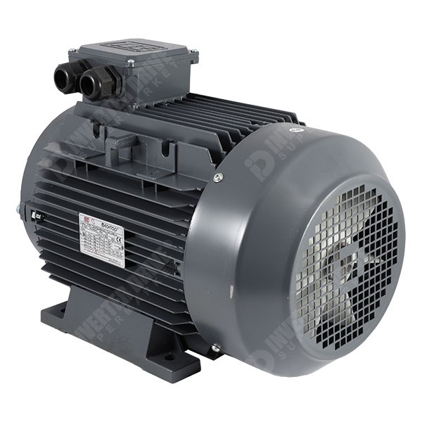 Photo of TEC IE3 7.5kW Aluminium Three Phase Motor 4 Pole 132M Frame B3 230V