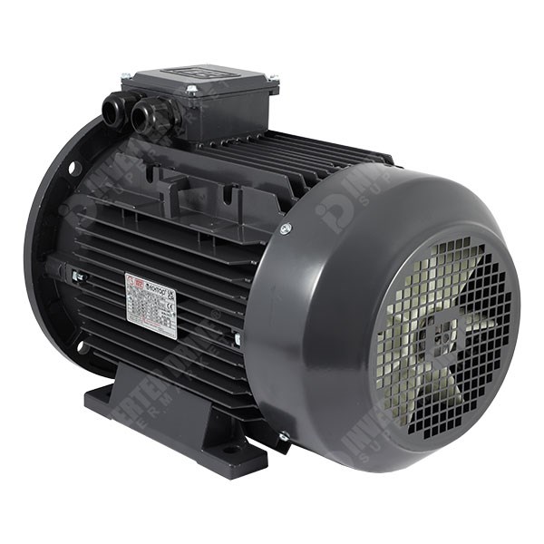 Photo of TEC IE3 7.5kW Aluminium Three Phase Motor 4 Pole 132M Frame B35 230V