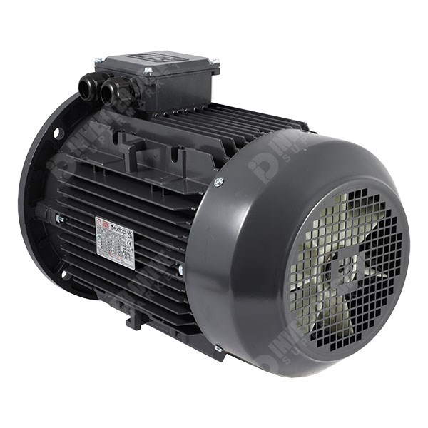 Photo of TEC IE3 7.5kW Aluminium Three Phase Motor 400V 4 Pole 132M Frame B5
