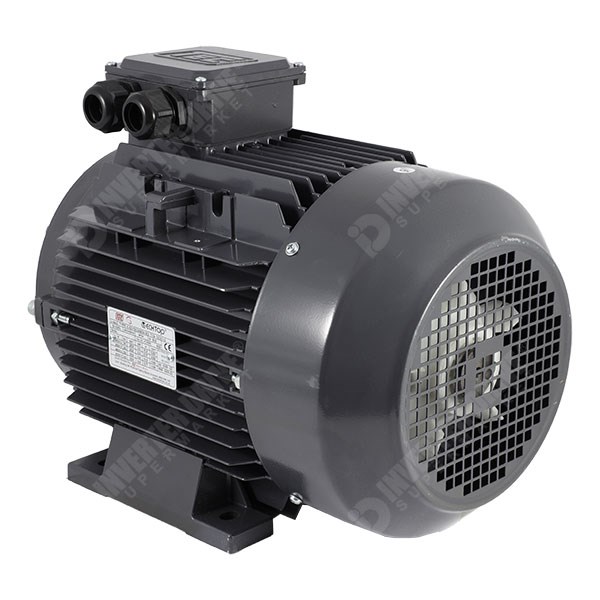 Photo of TEC IE3 7.5kW Aluminium Three Phase Motor 2 Pole 132S Frame B3 230V