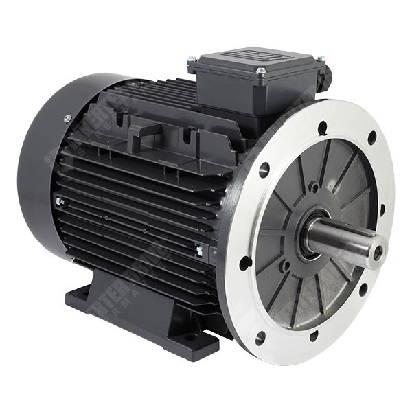 Photo of TEC IE3 3kW Aluminium Three Phase Motor 230V/400V 6 Pole 132S Frame B35