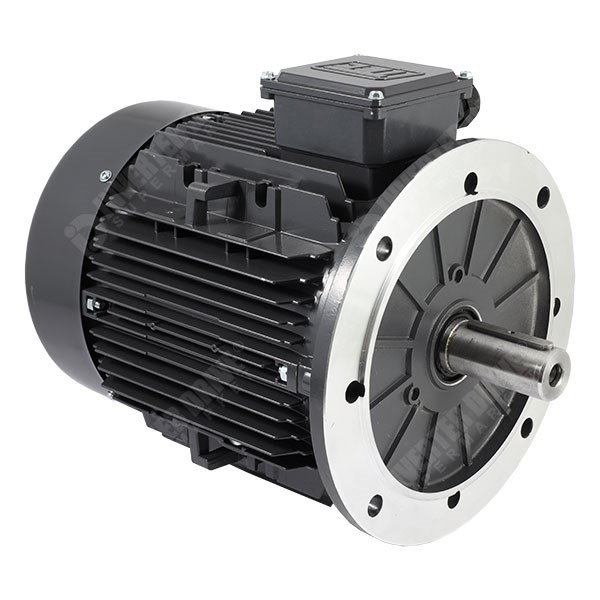 Photo of TEC IE3 5.5kW Aluminium Three Phase Motor 400V 4 Pole 132S Frame B5
