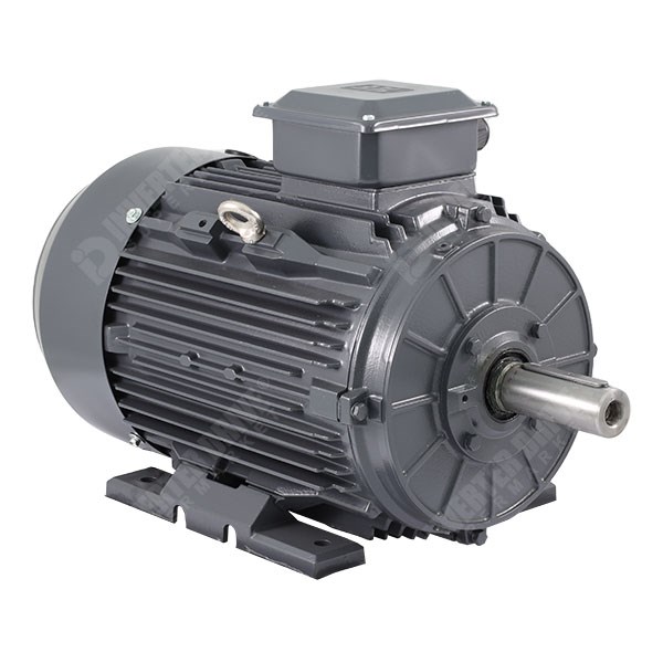 Photo of TEC IE3 Cast Iron 15kW Three Phase Motor 400V/690V 4 Pole 160L Frame B3