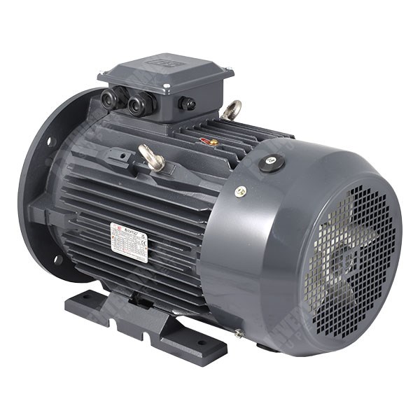 Photo of TEC IE3 Cast Iron 18.5kW Three Phase Motor 400V/690V 2 Pole 160L Frame B35