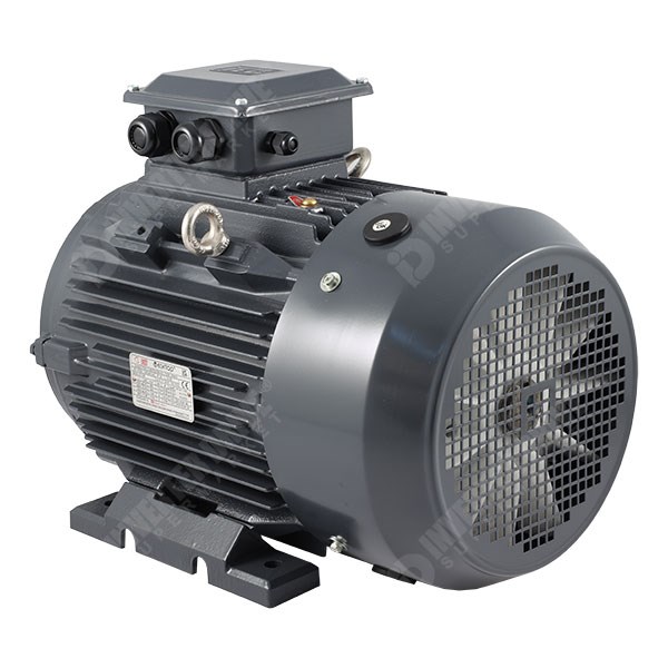 Photo of TEC IE3 Cast Iron 15kW Three Phase Motor 400V/690V 2 Pole 160M Frame B3