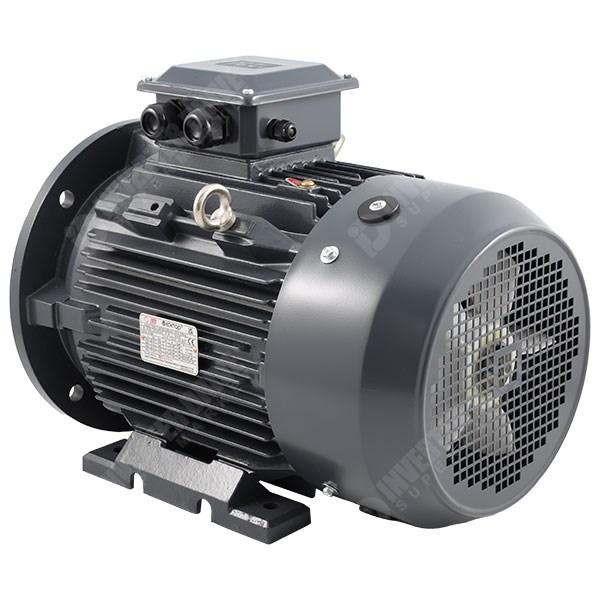 Photo of TEC IE3 Cast Iron 15kW Three Phase Motor 400V/690V 2 Pole 160M Frame B35