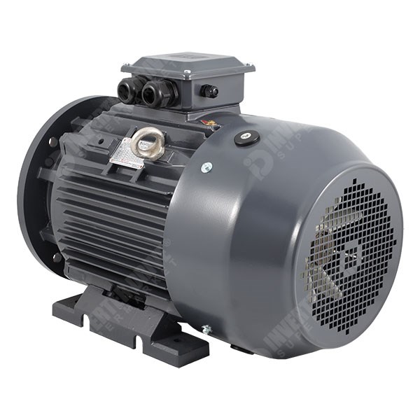Photo of TEC IE3 Cast Iron 18.5kW Three Phase Motor 400V/690V 4 Pole 180M Frame B35