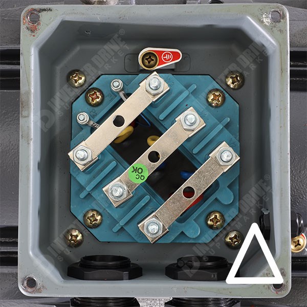 Photo of TEC IE3 Cast Iron 45kW Three Phase Motor 400V/690V 4 Pole 225M Frame B35