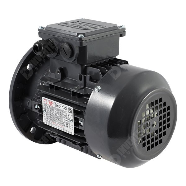 Photo of TEC IE3 0.75kW Aluminium Three Phase Motor 230V/400V 2 Pole 80 Frame B5