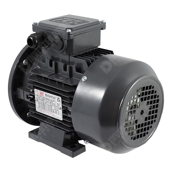 Photo of TEC IE3 1.5kW Aluminium Three Phase Motor 230V/400V 2 Pole 90S Frame B35