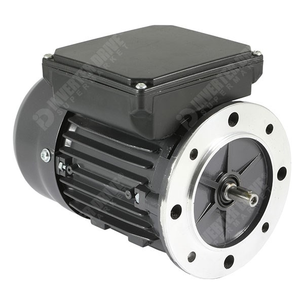 Photo of TEC - 230V Single Phase Motor 0.12kW (0.16HP) Cap Run 2P 56F Flange Mount