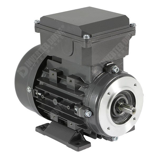 Photo of TEC - 230V Single Phase Motor 0.18kW (0.25HP) Cap Run 4P IE2 63F B34